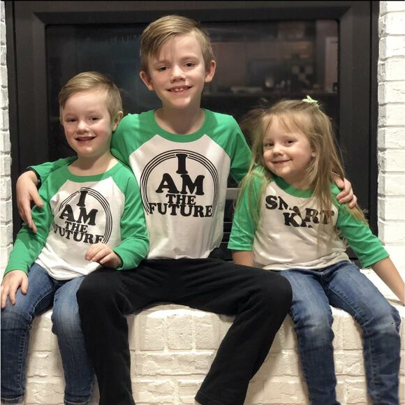 Chaser Smart Kid 3/4 Sleeve Tee - Picture 5 of 5